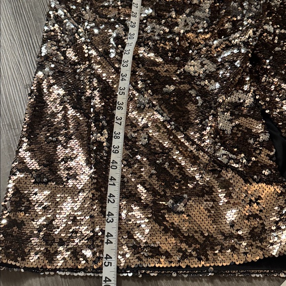 NEW Clover and Sloane women's sequin sleeveless midi sheath dress party cocktail - Picture 4 of 11